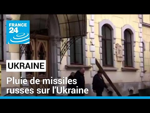 Pluie de missiles russes sur l'Ukraine, au moins 4 morts et 92 bless&eacute;s selon Zelensky &bull; FRANCE 24