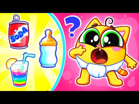 I Wanna Eat Song 🍼😿 | Funny Kids Songs And Nursery Rhymes by Baby Zoo Story