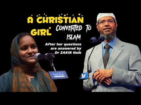 MashaAllah || A Christian lady Accepts islam after her Question are answerd by Dr Zakir Naik