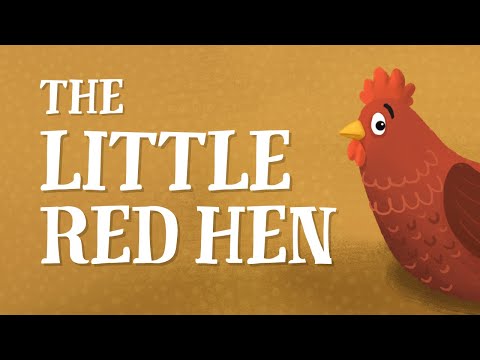 The Little Red Hen (US English accent) - TheFableCottage.com