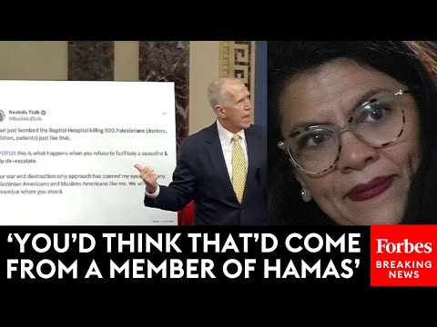 BREAKING NEWS: Rashida Tlaib Ripped By GOP Senator For Tweets Accusing Israel Of Attacking Hospital