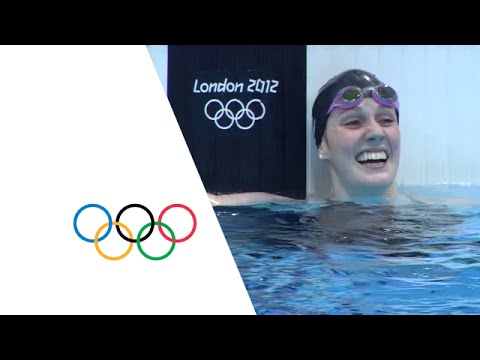 Missy Franklin Breaks 200m Backstroke World Record - London 2012 Olympics