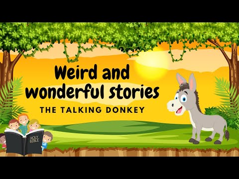 Balaam's donkey learned to speak human!