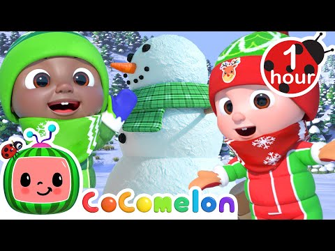 Let's Build a Snow Friend with JJ and Cody | CoComelon Nursery Rhymes &amp; Kids Songs