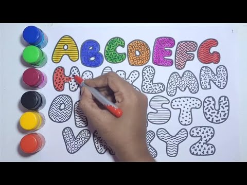 Learn to count, trace &amp; write ABCD, 123, 123 Numbers,1 to 100 counting, ABCD, a to z alphabet - 31