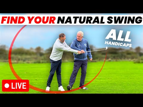 How To Find Your Natural Golf Swing  - for all golfers