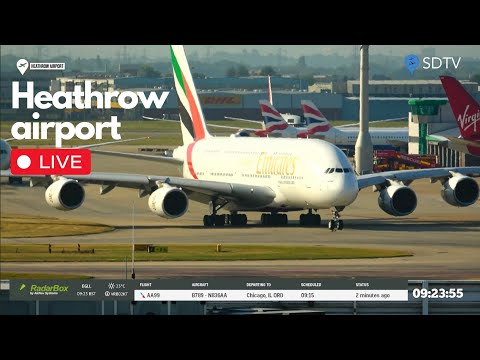 SDTV Saturdays - Heathrow Airport Live - 9th September  2023