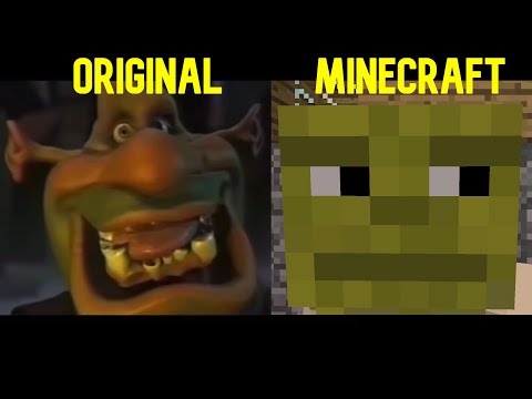 Shrek 1995 Test but it's Minecraft