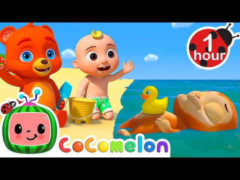 Baby Shark (Swim Version) | CoComelon Animal Time | Moonbug Kids - Farm Animals