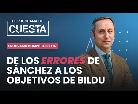 El Programa de Cuesta: los errores de S&aacute;nchez, los objetivos de Puigdemont y Pablo Iglesias