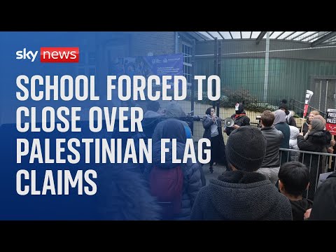 London primary school forced to close after claims boy was punished over Palestinian flag on coat