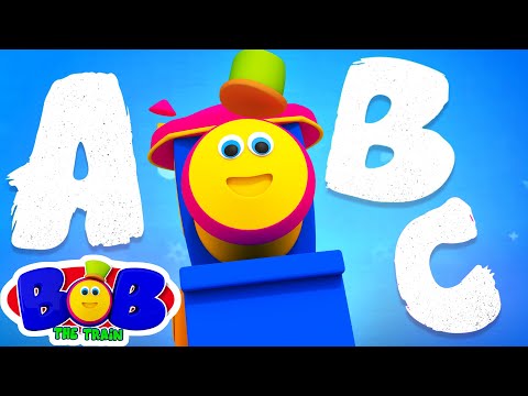 Learn Alphabet with Bob The Train | ABC, Numbers, Colors, Shapes | Learning Video | Nursery Rhymes