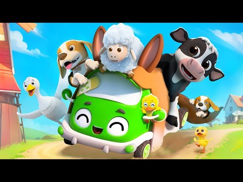 Baby Cars &amp; Farm Animals | Old MacDonald Had A Farm | Nursery Rhyme &amp; Kids Songs | BabyBus