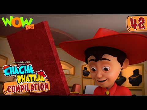 Chacha Bhatija | Compilation 42 | Funny Animated Stories | Wow Kidz