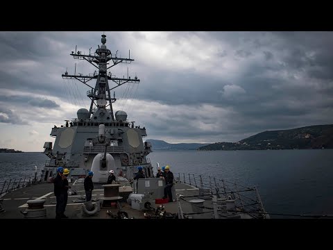 The Pentagon says US warship, commercial ships attacked in Red Sea