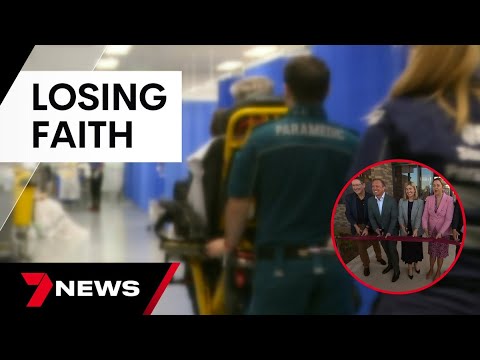 Increasing number of Queenslanders losing faith in health system | 7 News Australia