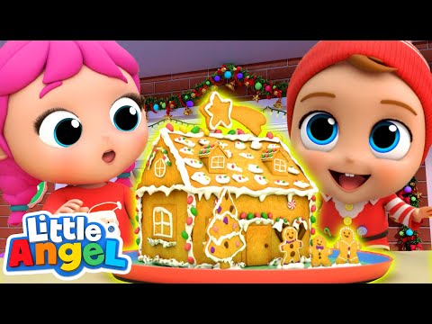 Baby John's Christmas Gingerbread House! Who's At The Door? | Kids Cartoons and Nursery Rhymes