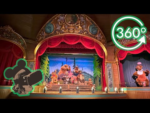 360&ordm; Country Bears Jamboree at Magic Kingdom