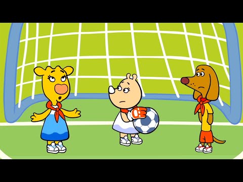 Orange Moo-Cow 🐮🧡 Soccer Math 💥 PREMIERE 💫 Super Toons TV Cartoons