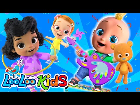 Lets Play Everyday + My Donkey | more Kids Songs and Nursery Rhymes | LooLoo Kids