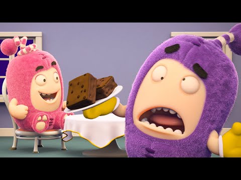 Bod's Baking Brownies | Oddbods - Food Adventures | Cartoons for Kids