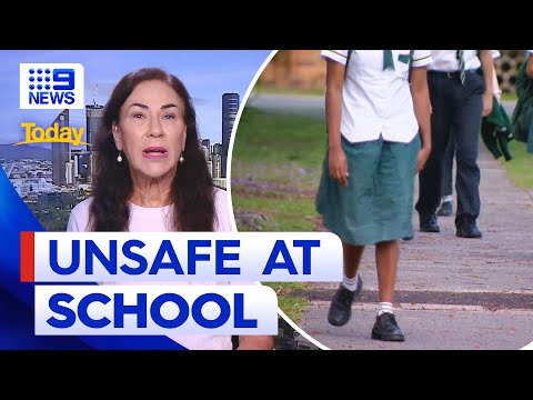 Many Queensland students feel unsafe at school, according to shock statistics | 9 News Australia