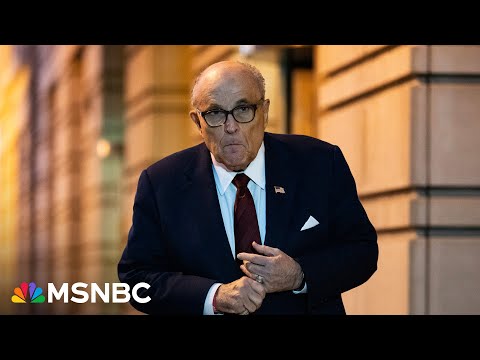 'Epic downfall': Giuliani bankruptcy reveals depths of financial ruin