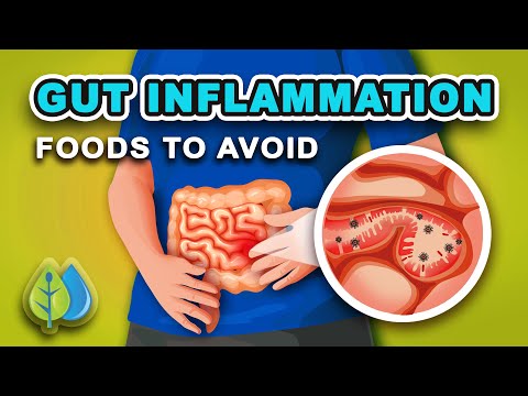 Top 5 Foods that Cause GUT Inflammation - AVOID  | eat these anti inflammatory foods