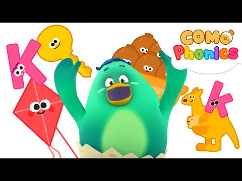 Como Phonics | Phonics K for Children | Cartoon video for kids | Como Kids TV