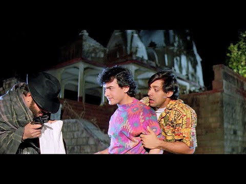 Ye Log Theli Main 50 Lakh Lekar Aaye Hai | Aamir, Salman, Karishma, Raveena, Paresh |Andaz Apna Apna