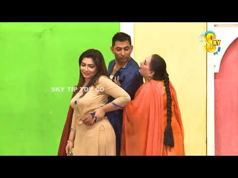 Vicky Kodu and Amjad Rana With Shazeb Mirza | Stage Drama Clip 2019