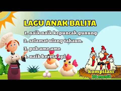 kompilasi / lagu anak balita Indonesia terpopuler / versi dj remix