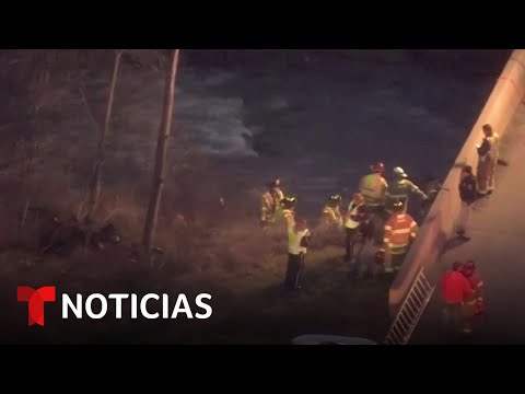 Ten&iacute;a unos seis d&iacute;as atrapado en un auto accidentado y dos latinos lo salvaron | Noticias Telemundo