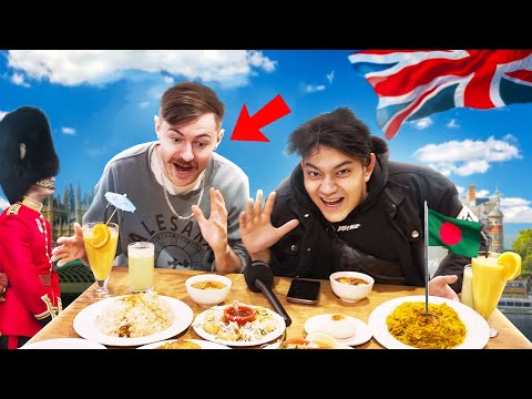 Making a BRITISH Try Bangla Food for the FIRST Time