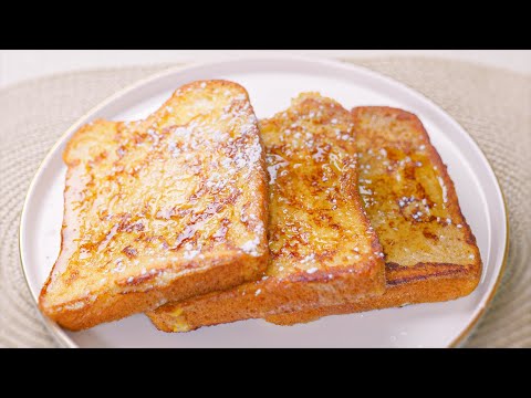 Making French toast like a hotel breakfast l Making toast : Make brunch