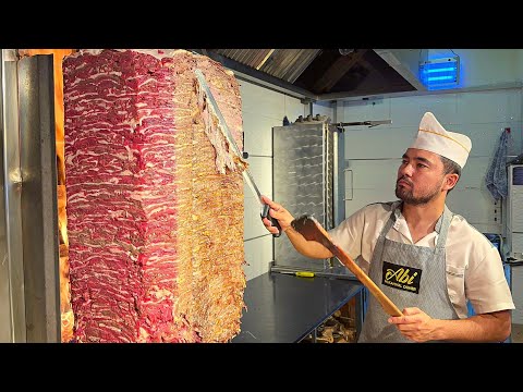 Tashkent | 125 KG Biggest LUXURY Shawarma Layers | Amazing HANDIWORK of chefs