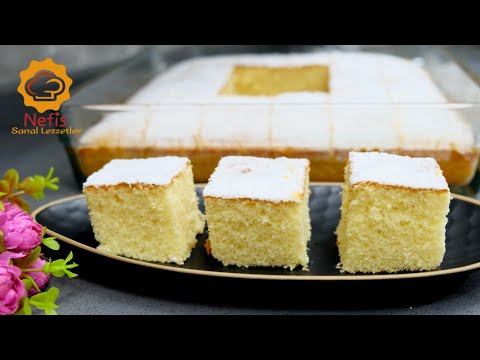 Soft cake in 15 minutes! The secret of soft cake! This is so DELICIOUS.