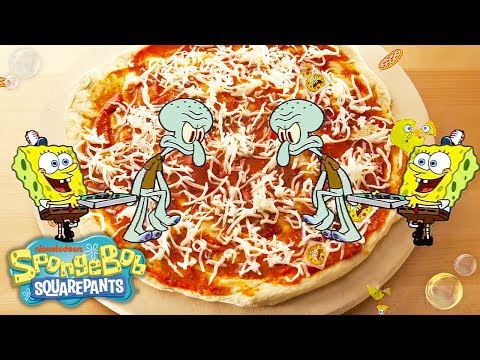 'Krusty Krab Pizza' Official Remix Music Video | SpongeBob