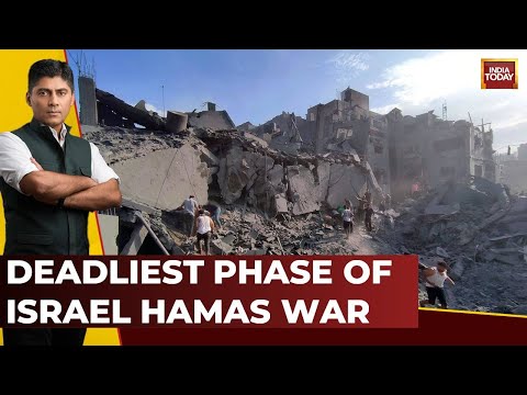 Israel Destroys Hamas Parliament In Gaza, Escalates Anti Hamas Offensive Amid Israel Palestine War