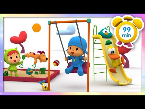 🤾&zwj;♂️POCOYO in ENGLISH - Playground time [99 minutes] | Full Episodes | VIDEOS and CARTOONS for KIDS