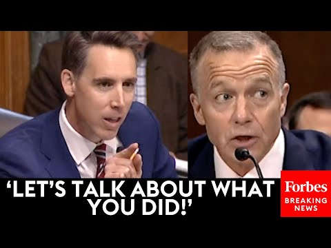 MUST WATCH: Josh Hawley Takes No Prisoners Grilling Top Johnson &amp;amp; Johnson Attorney