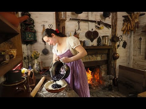 Cooking Dinner 200 Years Ago - 1800s America - Summer