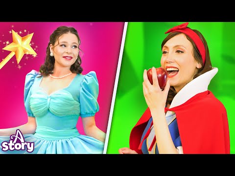 Cinderella + Snow White + Little Mouse that was a Princess English Fairy Tales &amp; Kids Stories