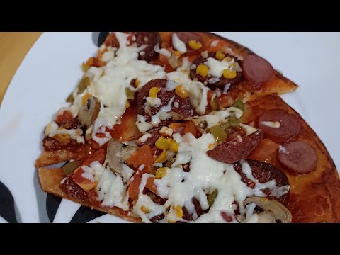 Pizza Yapımı Special  ( Pizza'nın en lezzetli h&acirc;li)😋😋😋