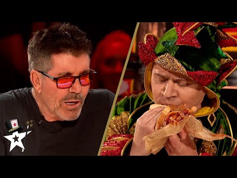 Piff The Magic Dragon SHOCKS Judges With The STRANGEST Sandwich on AGT: Fantasy Team!