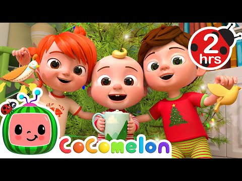 🎄 12 Days of Christmas Karaoke Songs! 🎄| 2 HOURS OF COCOMELON CHRISTMAS SONGS! | Sing Along With Me!