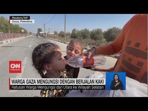 Perjalanan Warga Palestina Untuk Mengungsi