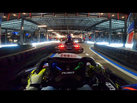 GoPro POV of the WORLD'S LARGEST Karting Track: Supercharged Entertainment NJ