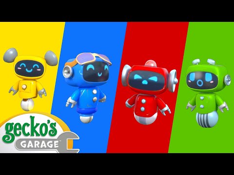 Rainbow Mechanicals Hide and Seek | Morphle and Gecko's Garage - Cartoons for Kids | Monster Trucks