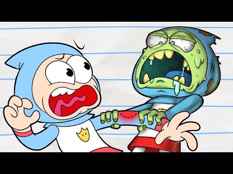 Boy's Phone Hacked By Zombie! | Boy &amp; Dragon | Cartoons for Kids | WildBrain Bananas